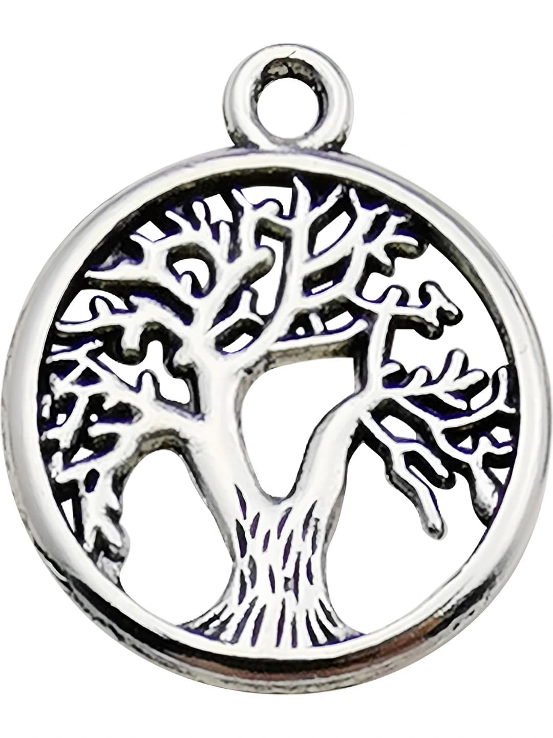 1 pc Round Tree of Life 15x19mm-0.8g-10398