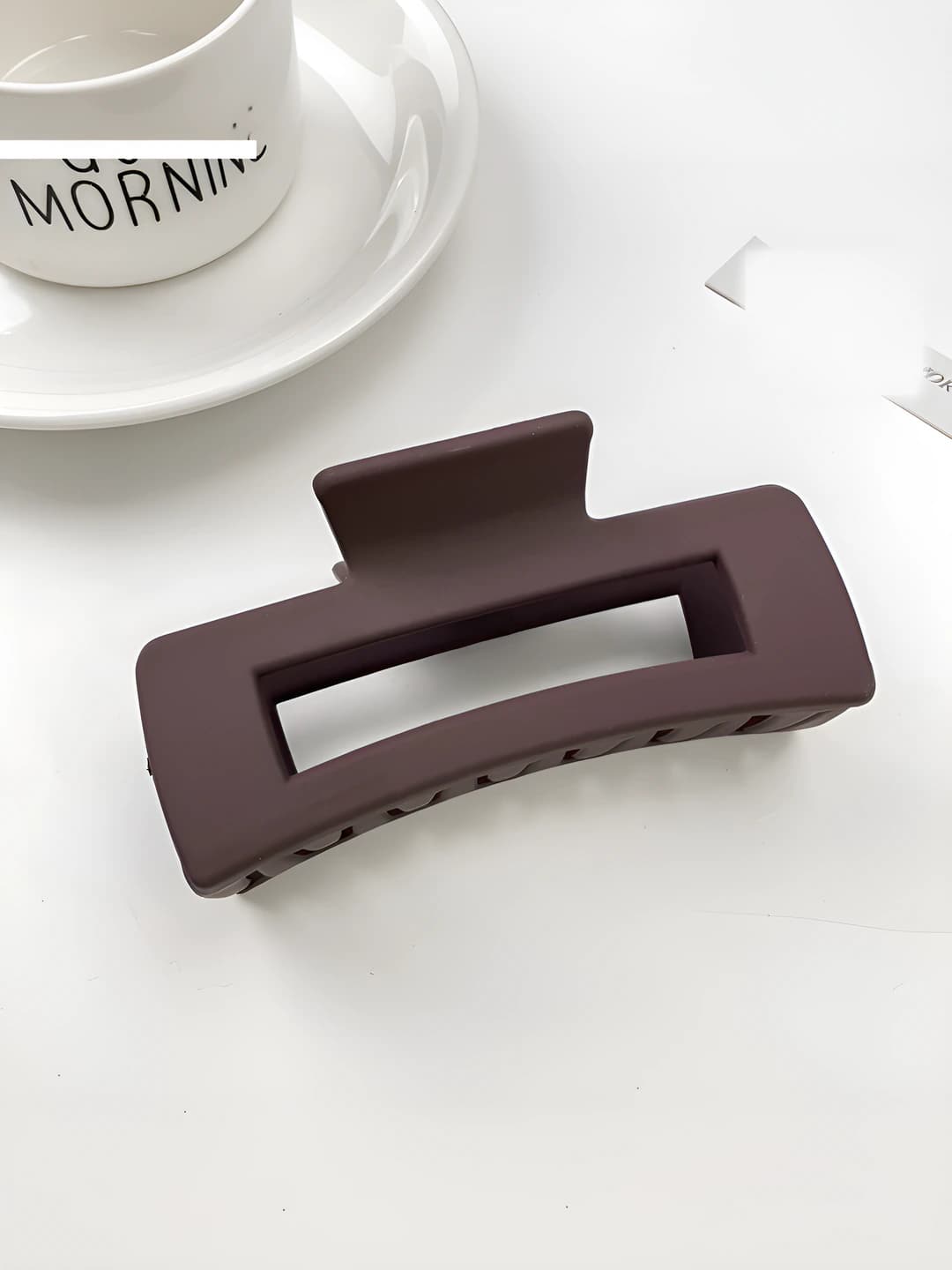 14# Lilak rangli to'rtburchakli qisqich 10.5cm