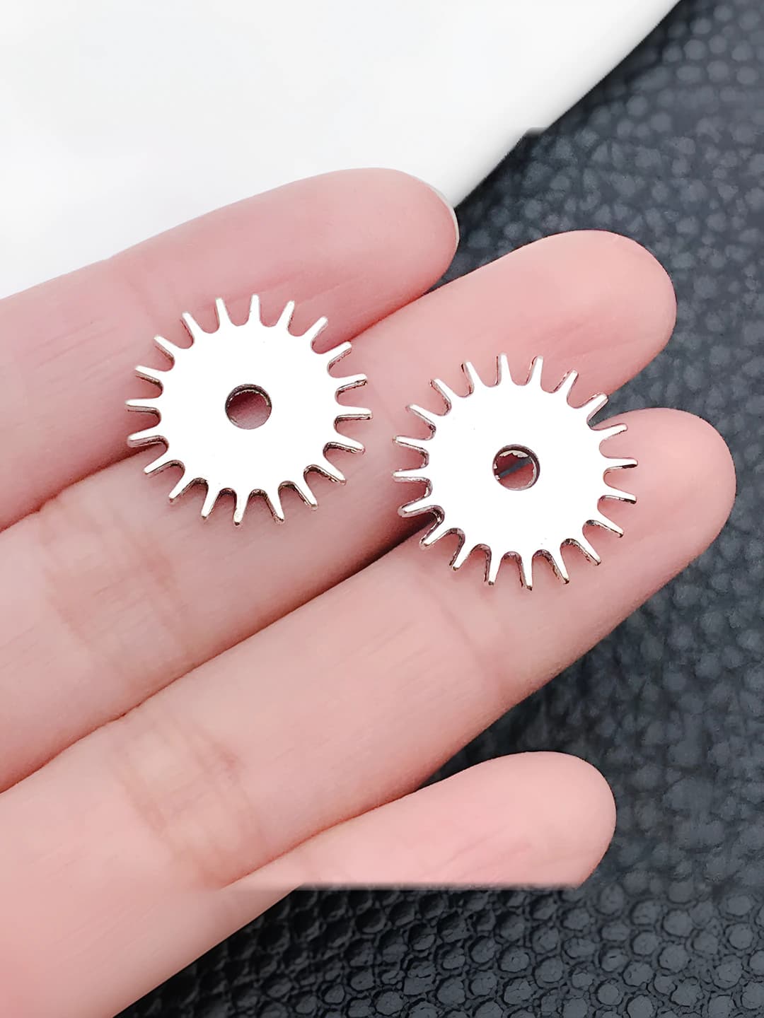 1 шт, античное серебро, шестерня, 17mm, 1.4g