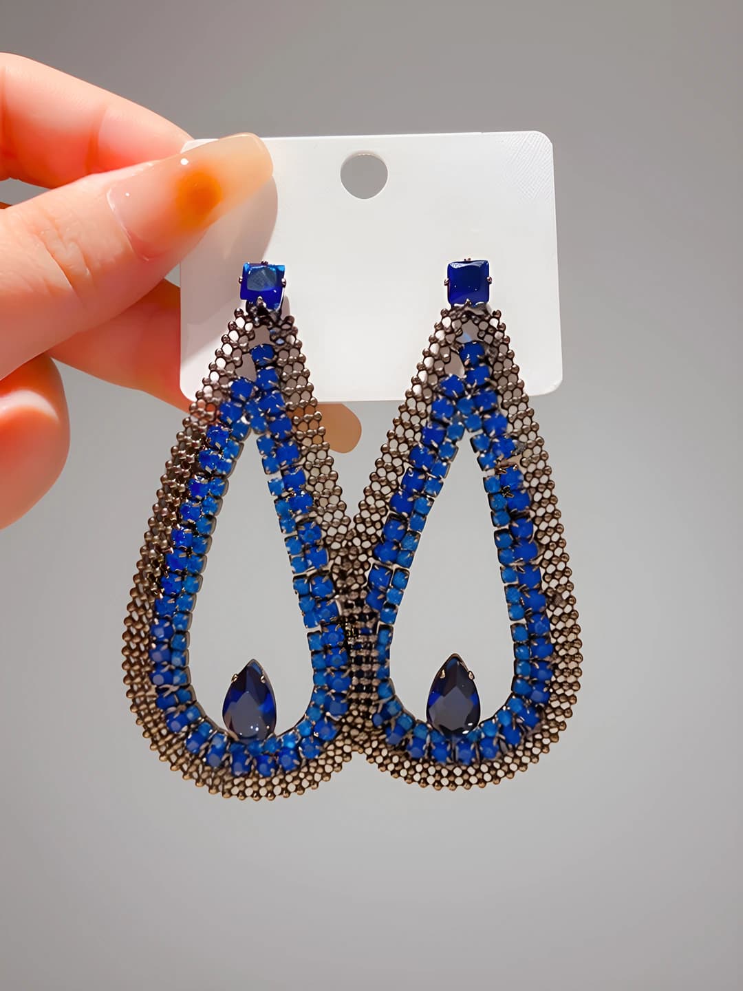 40# Silver pin - Blue
