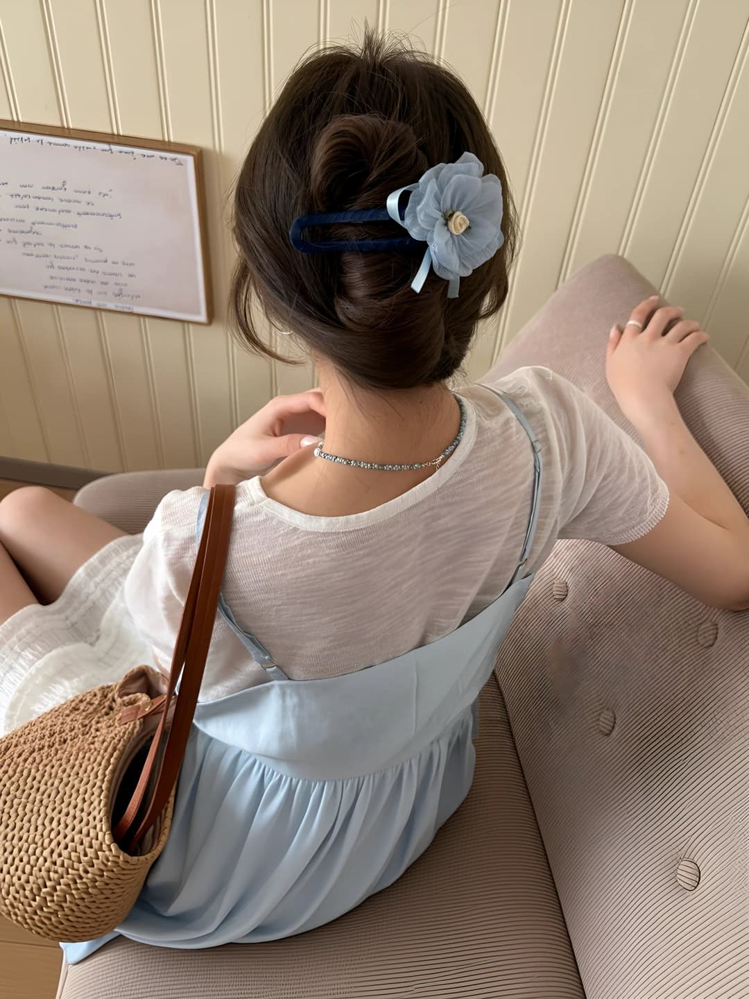 Blue flowers