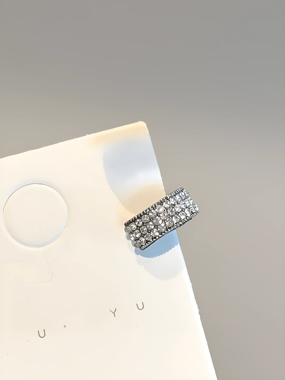 2# Gunmetal black clip, ~1.5 cm