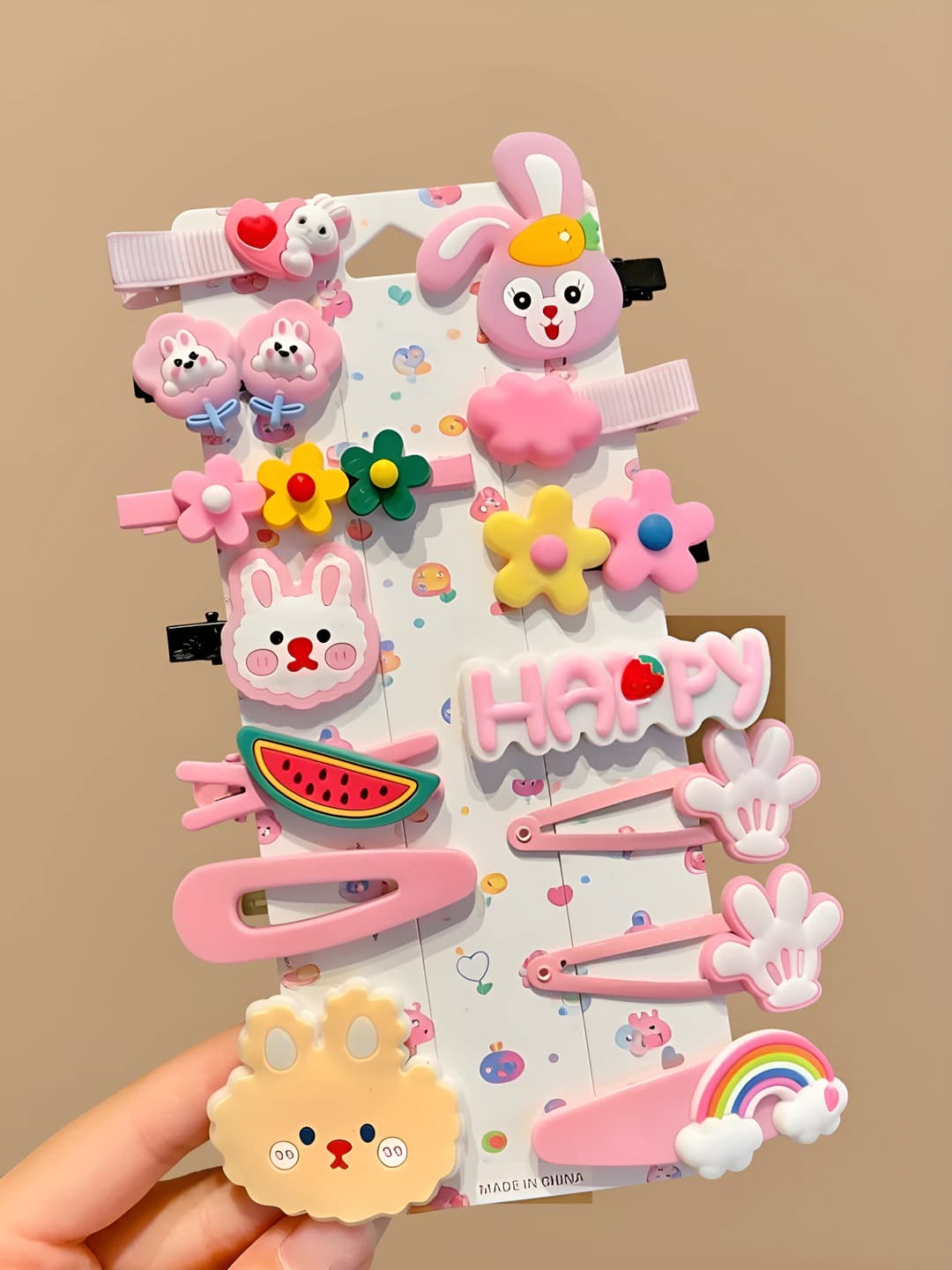 8# Happy strawberry 14 pcs