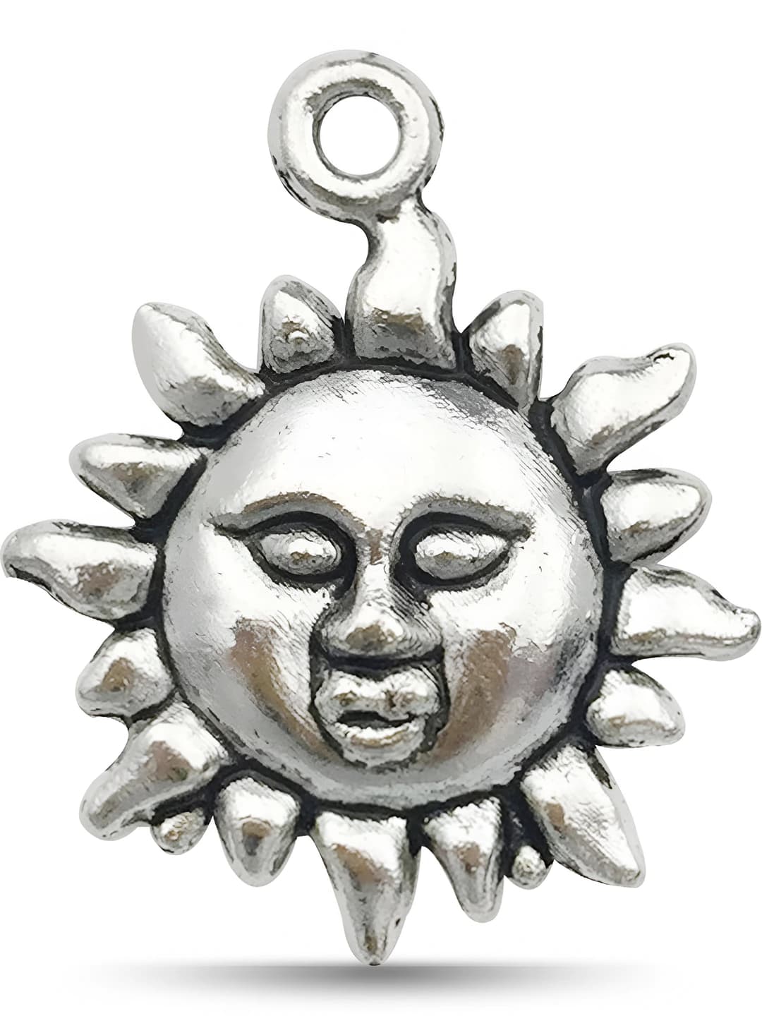 Солнце с улыбающимся лицом 19x23mm-1.5g