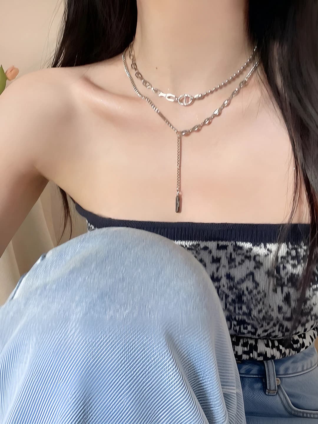 Свиной нос 2-слойная цепь