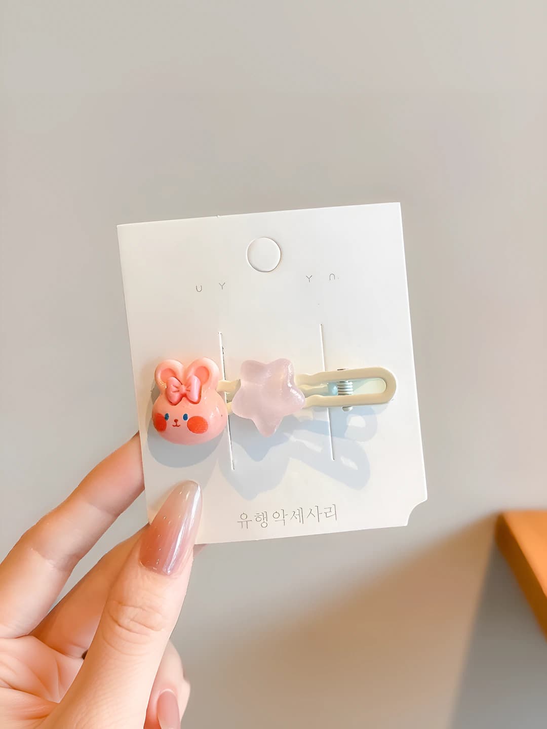 Pink rabbit, 6 cm