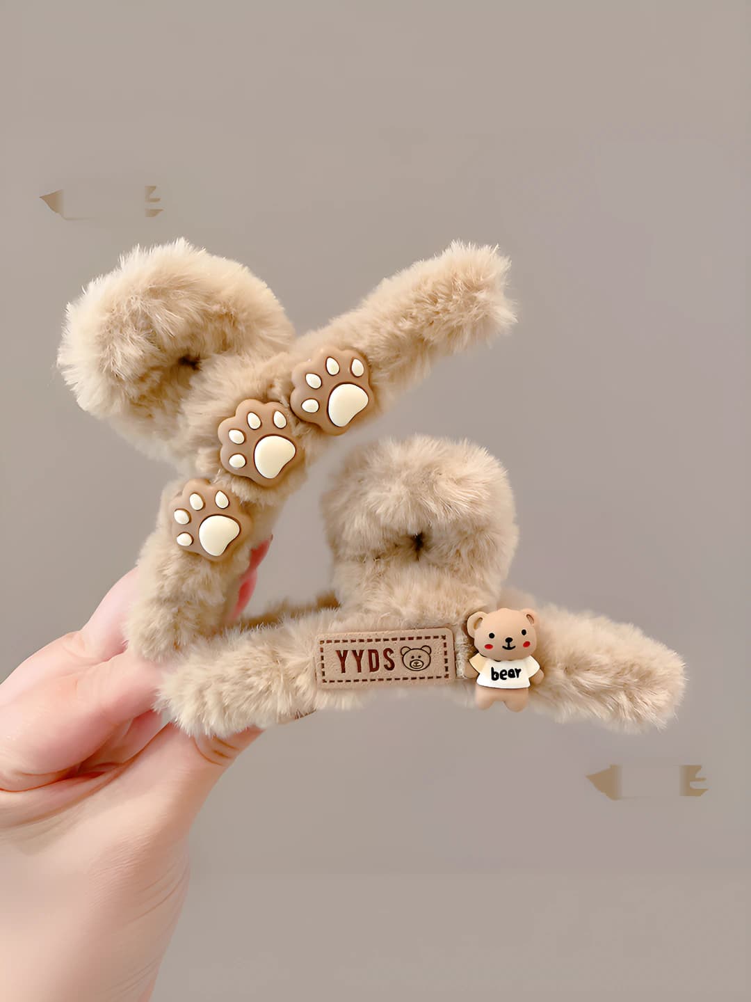 1# Cat paw bear letters (1 pc) 11cm