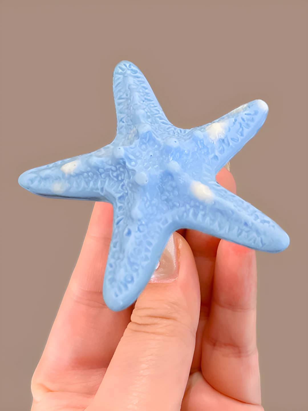 1# Морская звезда, синий, 5.5 см