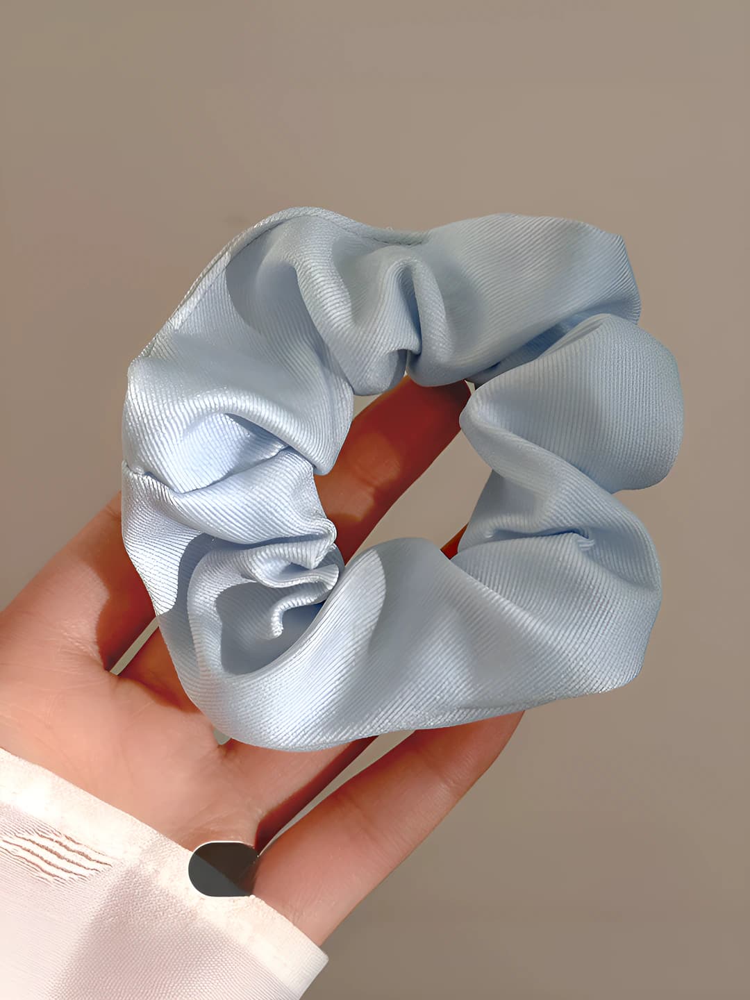 Blue hair tie 11 cm