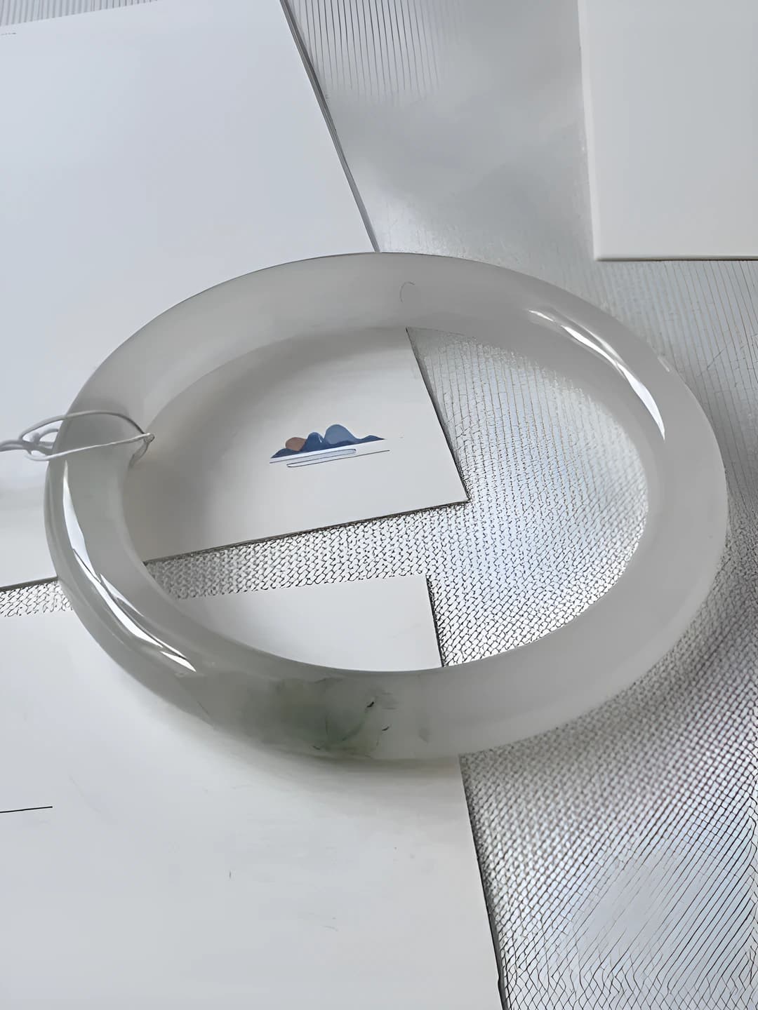 Qalin bilakuzuk, Suv bo'yoq, 62mm