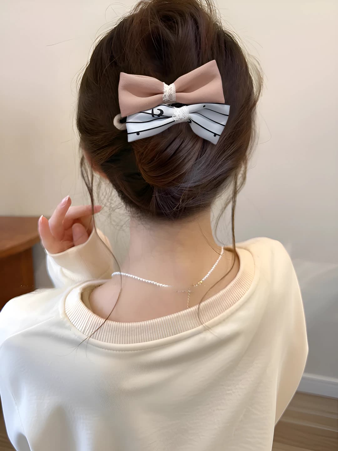 Apricot-blue striped 11 cm