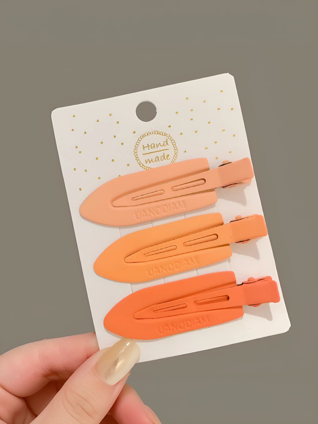 3# Orange - 3 pcs, 7 cm