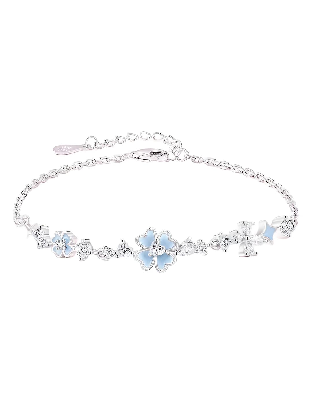 SL-083-Star wish clover bracelet