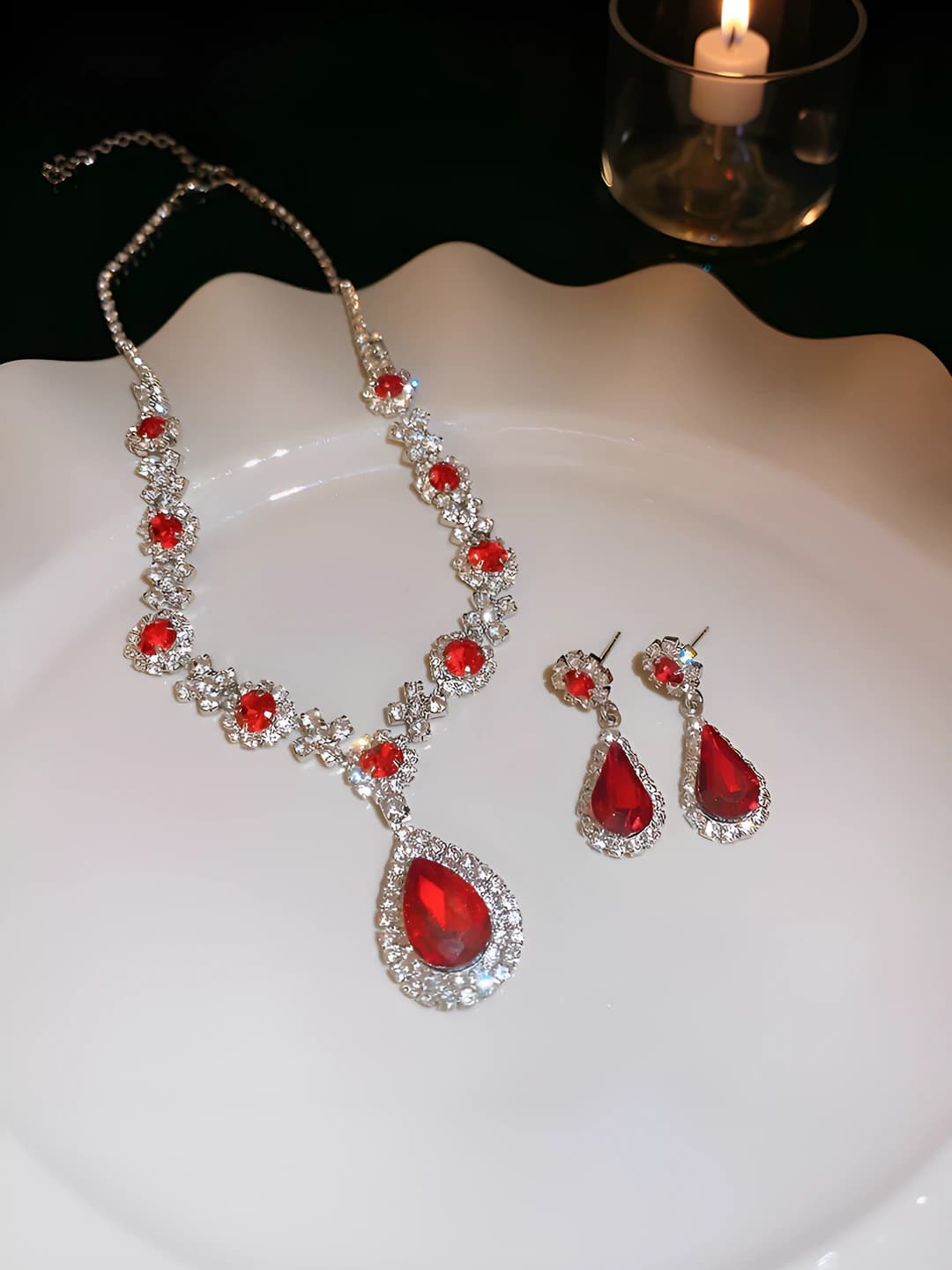 Серебро-Красный