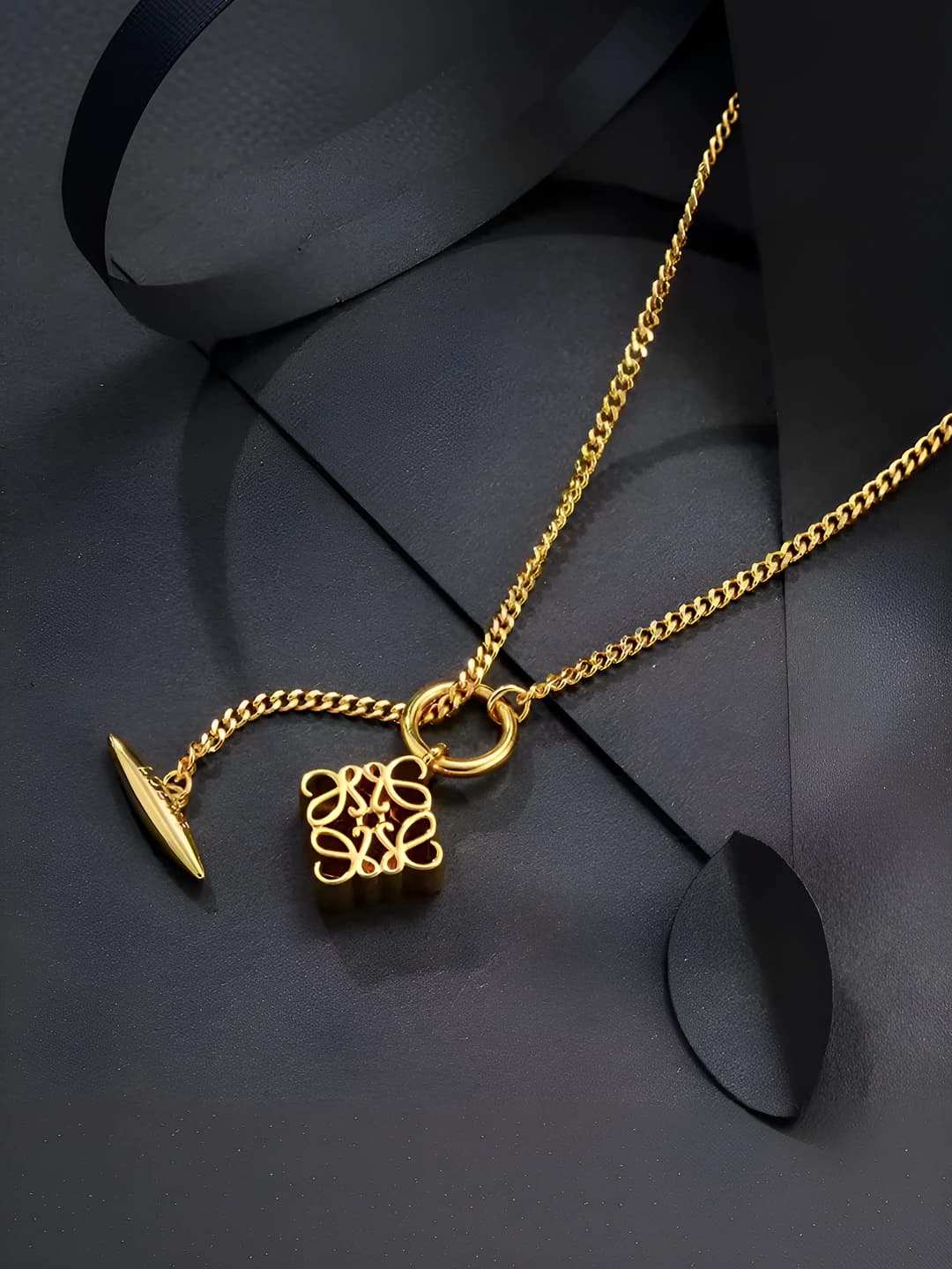Gold necklace