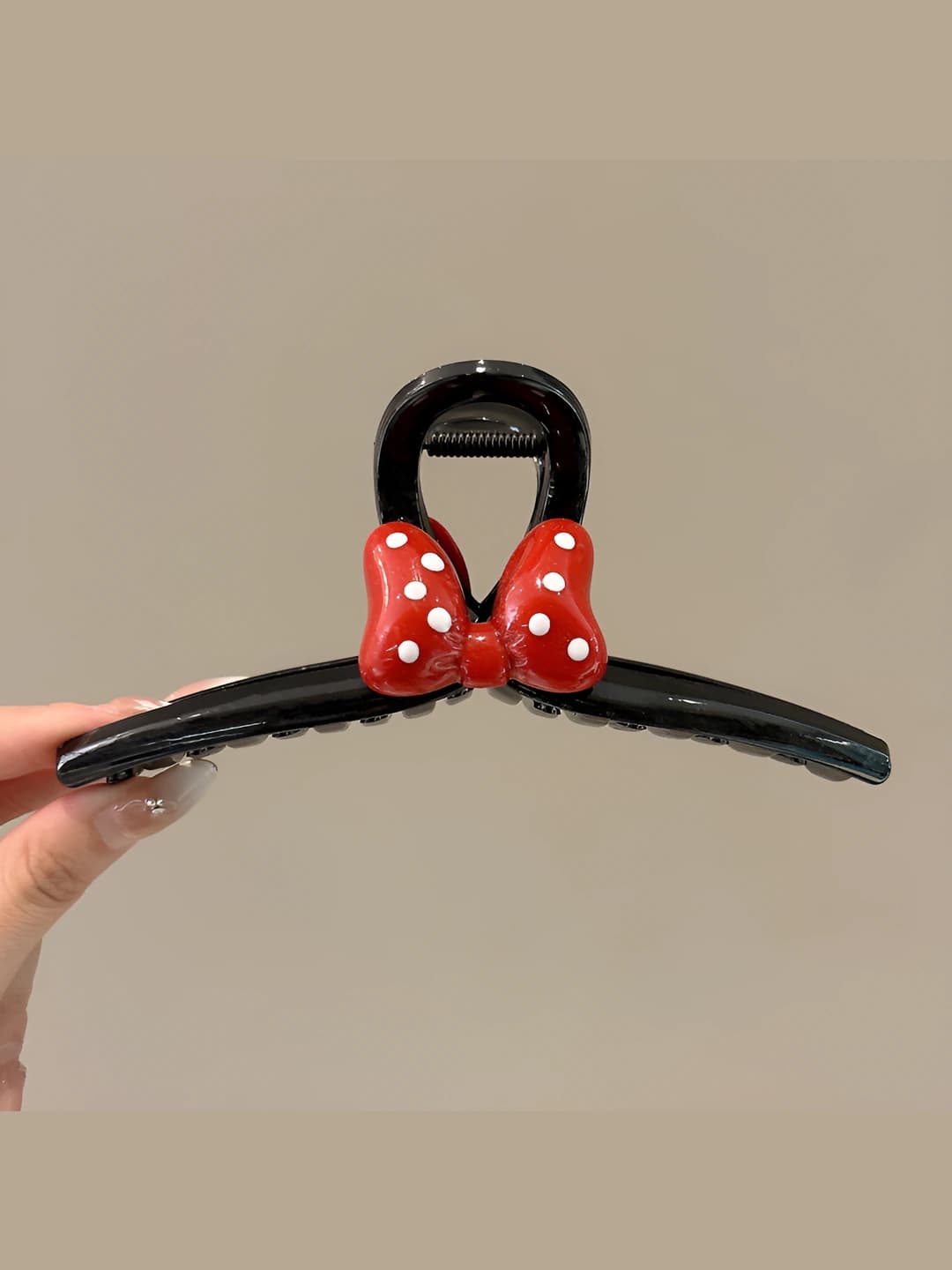 Red Bow, Double-sided, 15 cm