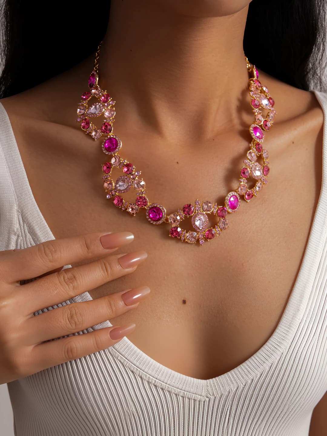 Necklace - Pink