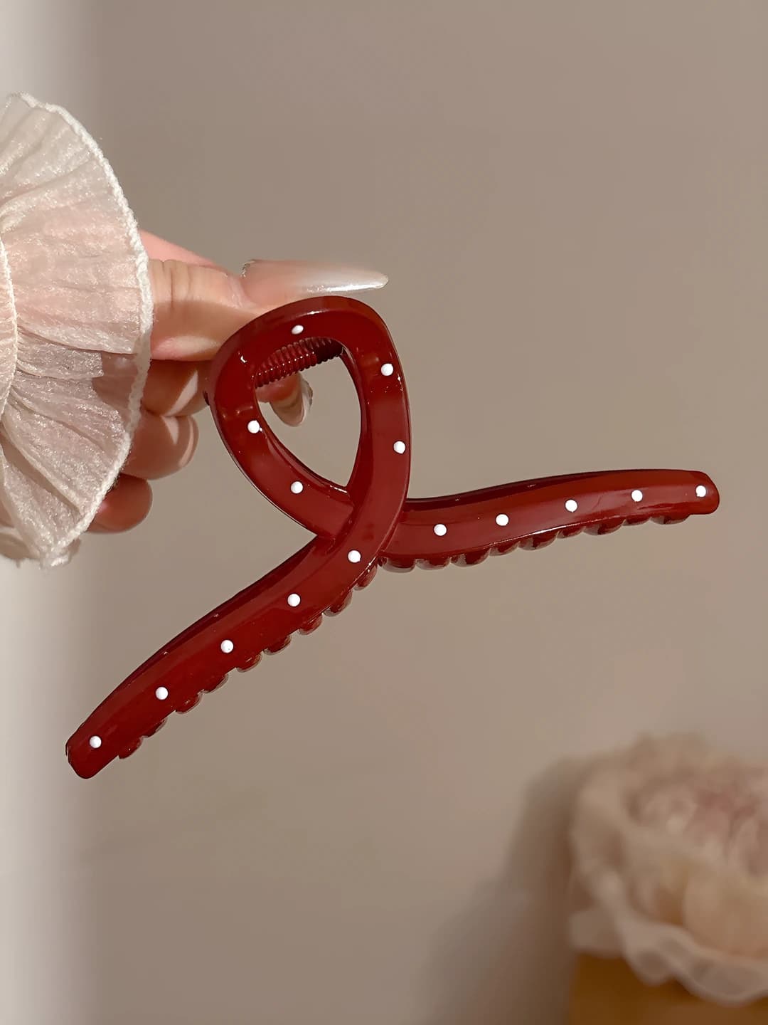 Nuqali Qizil Kesishgan [13cm]