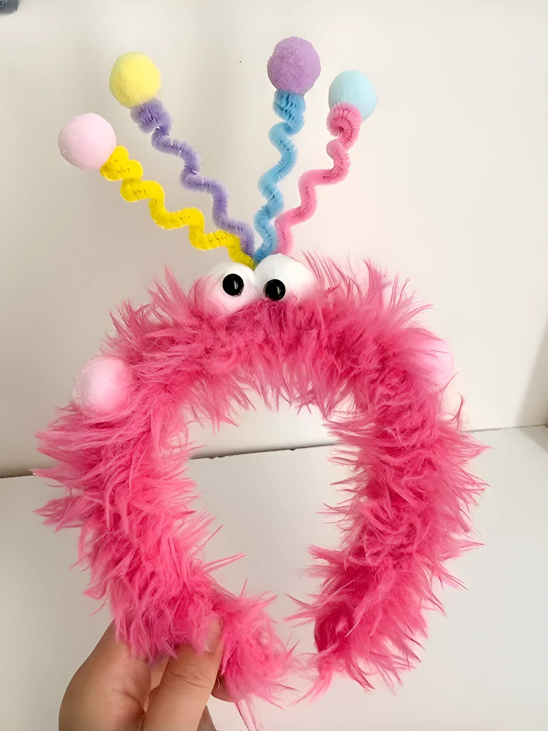 Cute twist headband [Rose red]