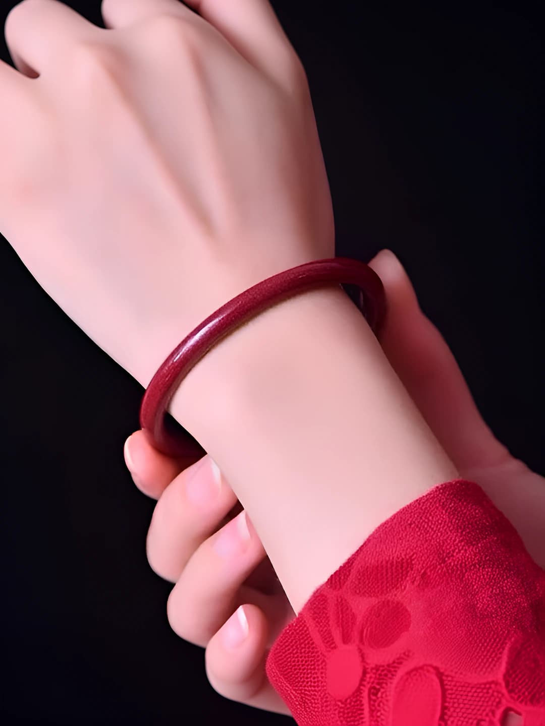 Циннабар красный, 1 шт, тонкий, 58mm