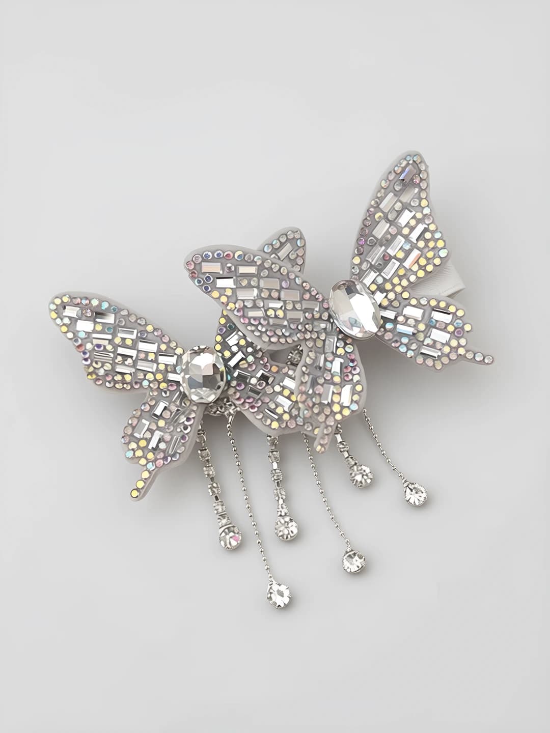 White rhinestone, 1 pc