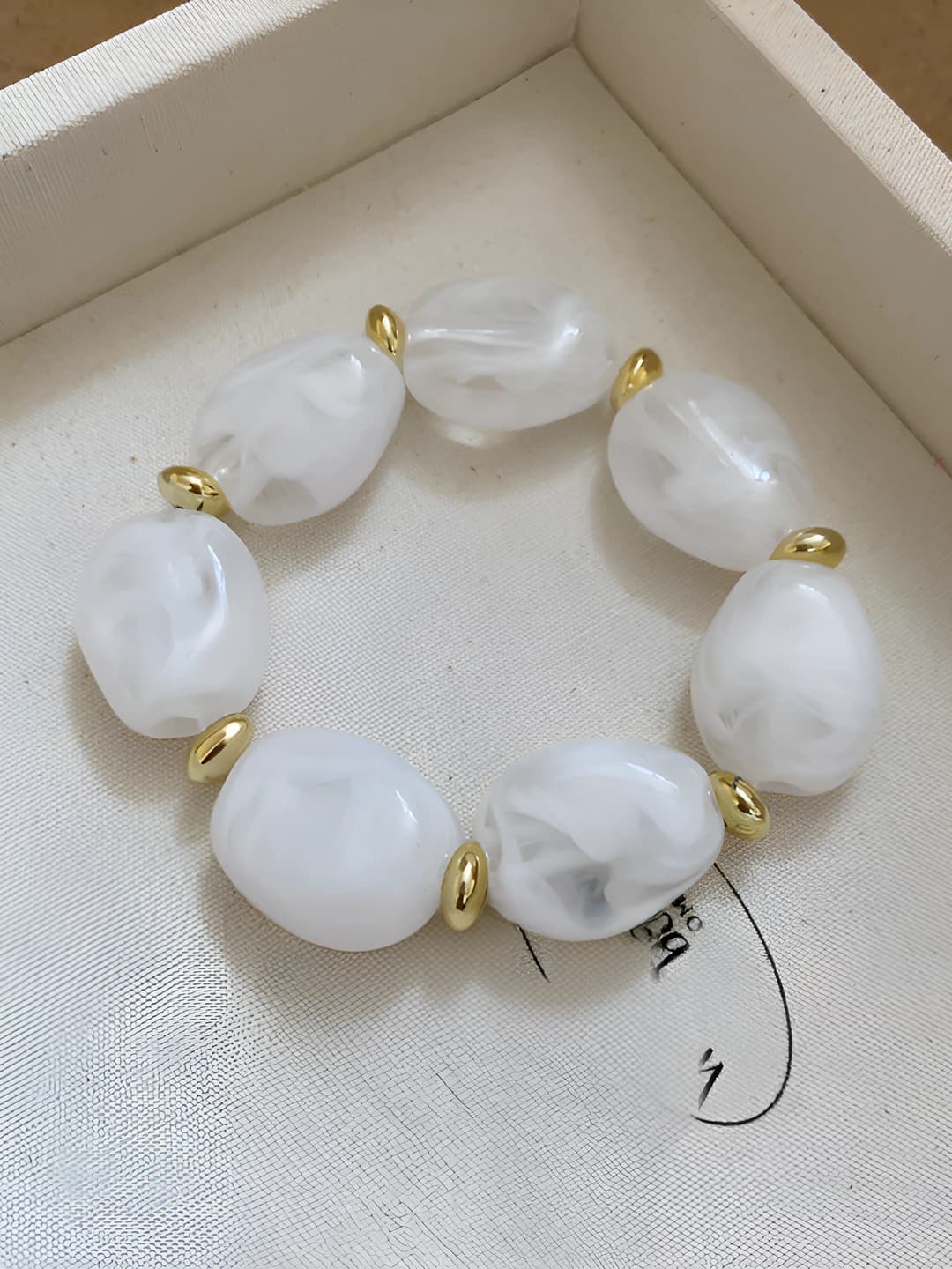 44# Bracelet - White