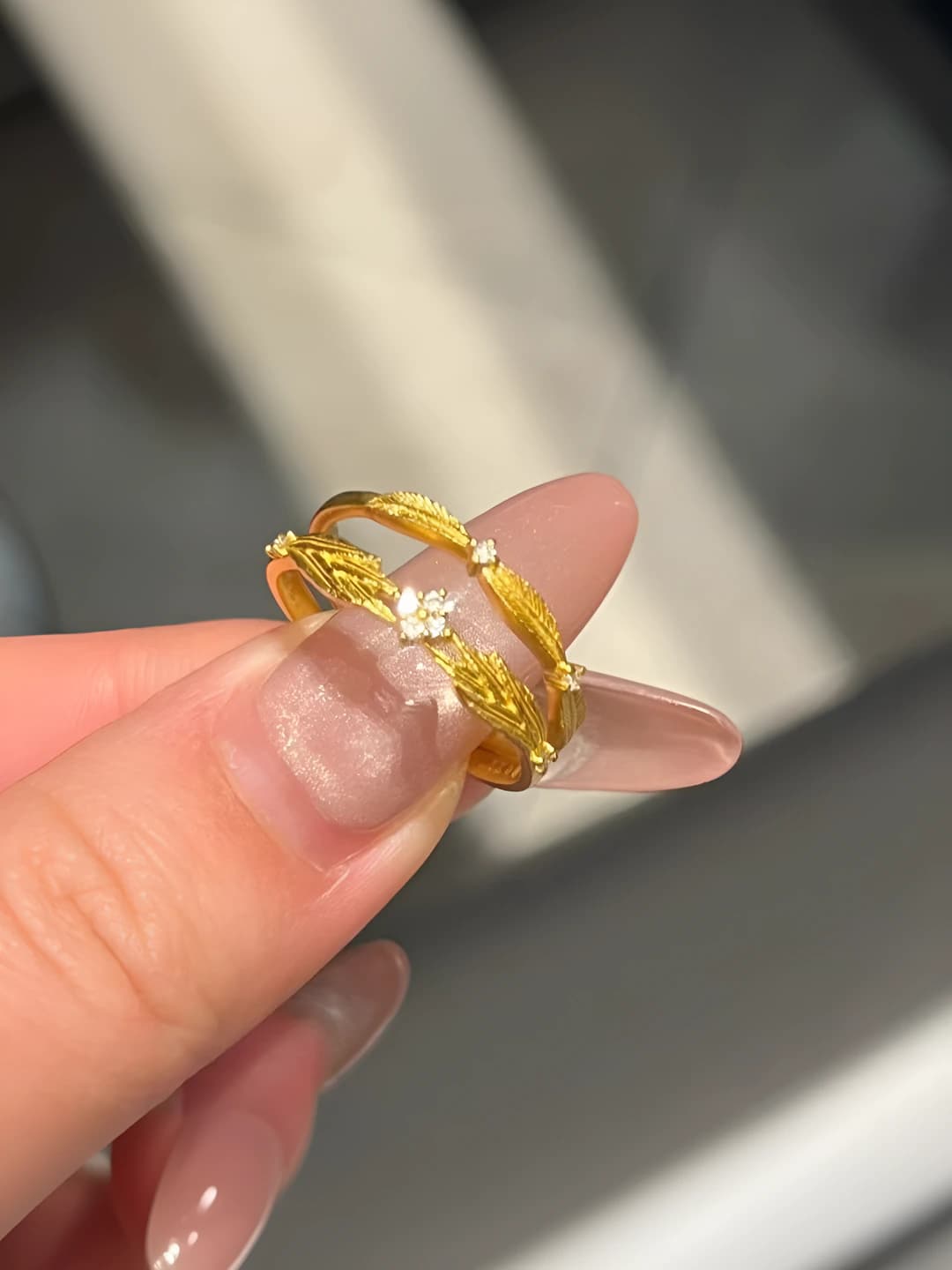 Gold Wings Ring - Men