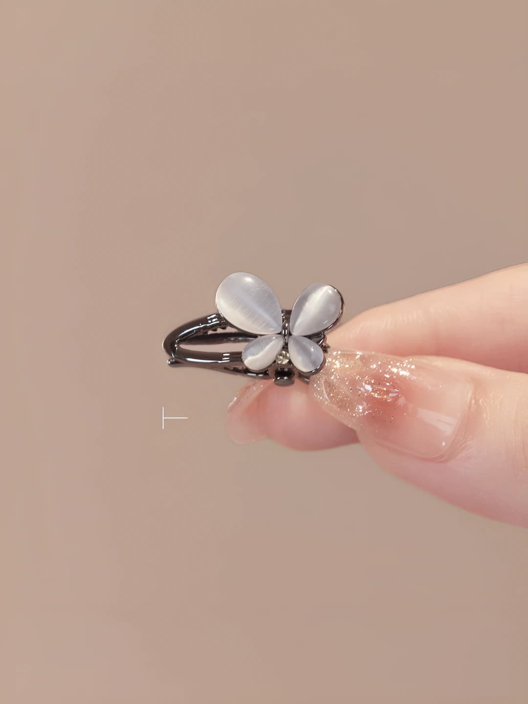 1# Butterfly hair clip [1 pc]