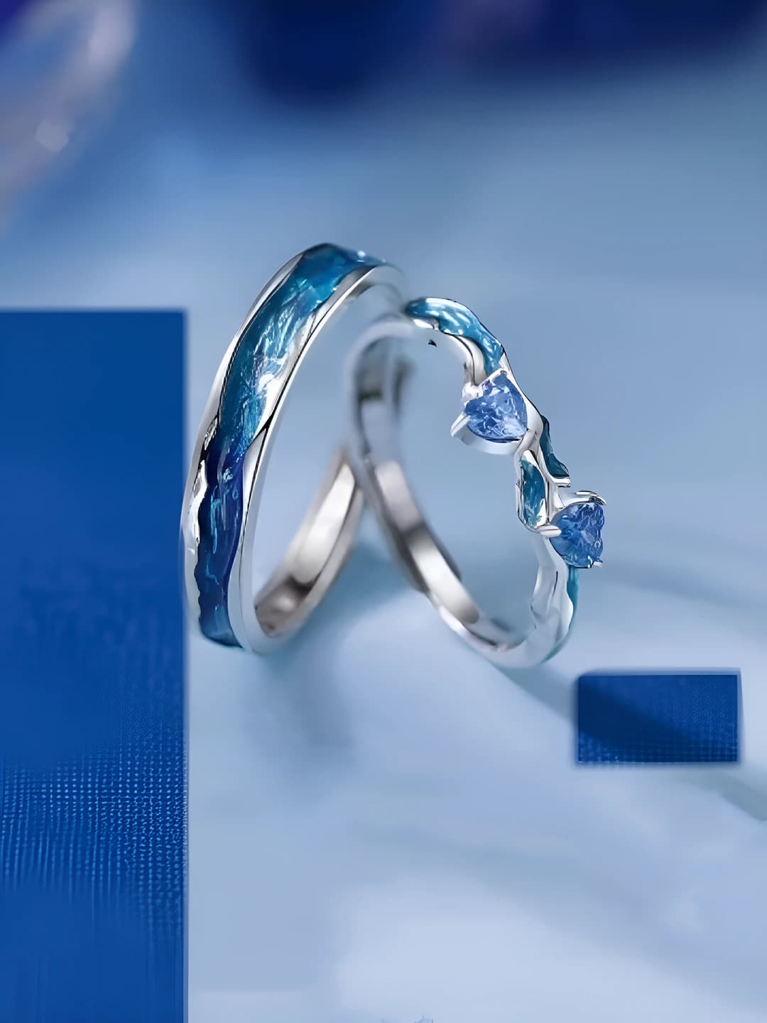 J349 Klein blue ring (Women's)
