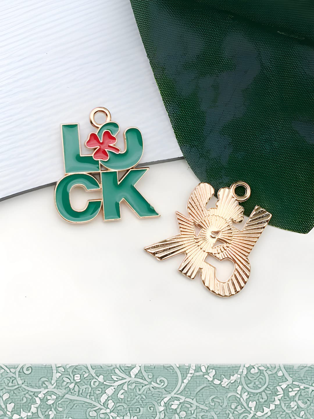 1 dona Yashil LuCK 20x22mm-1.6g-18571