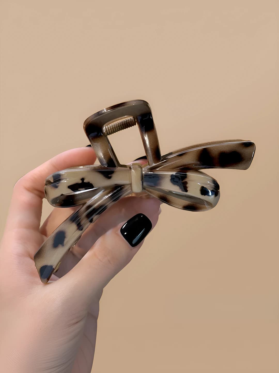 1# Large leopard bow 12cm