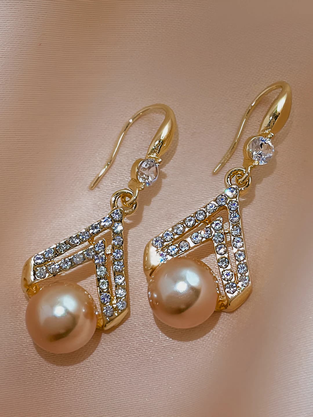 Gold ear hooks