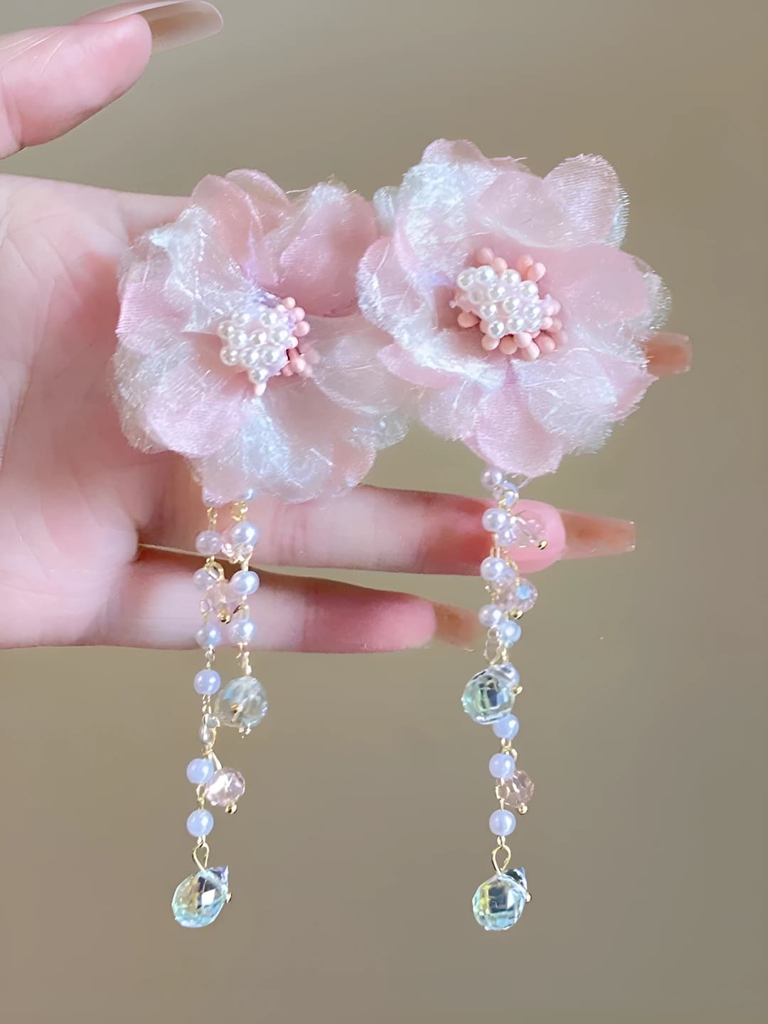 21# Серебряная игла - Золотой - Розовый