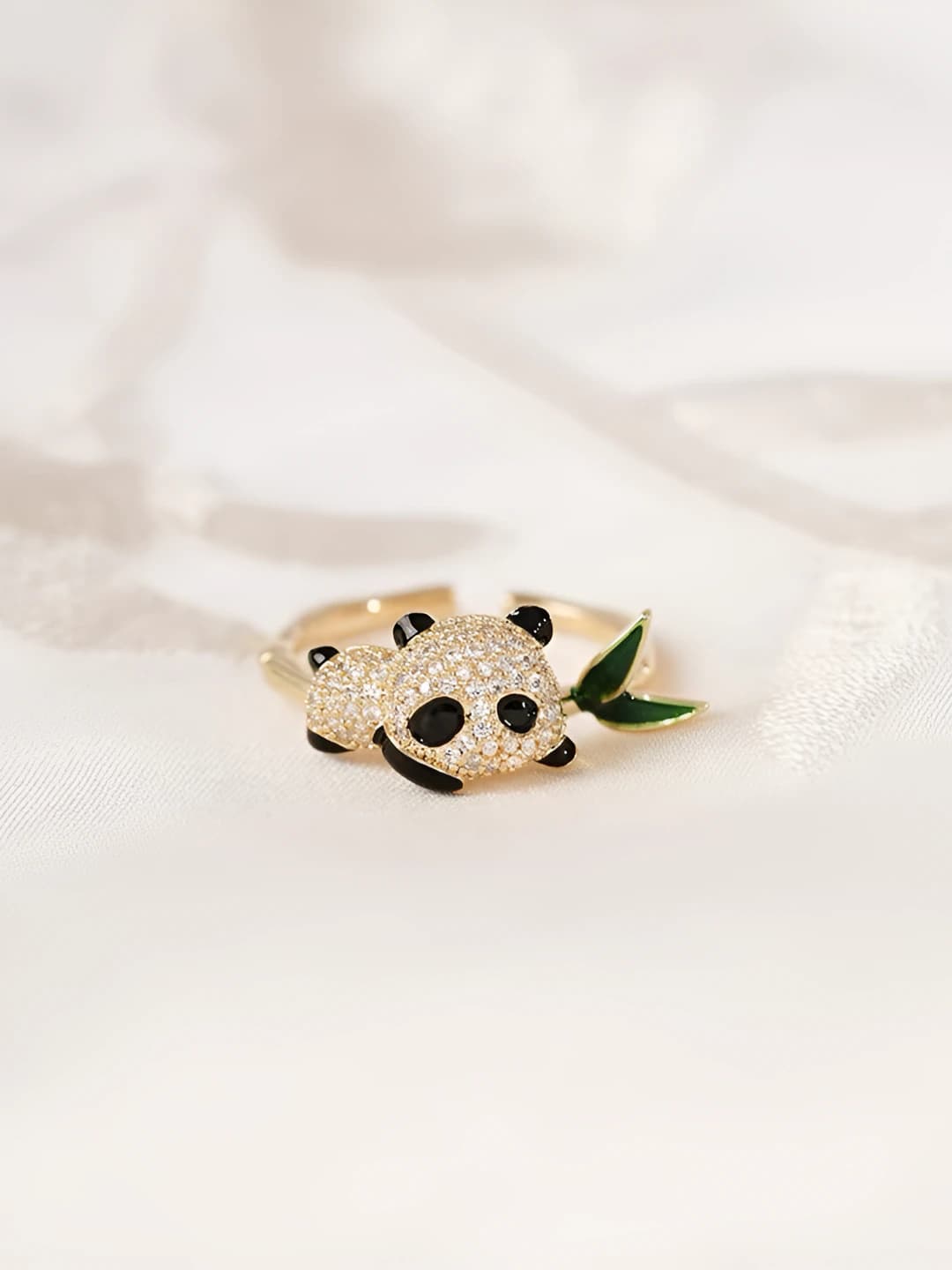 Adjustable open ring H386