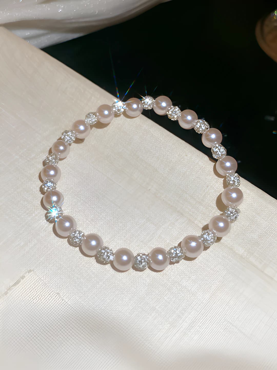 19# Bracelet - Pink - 6mm