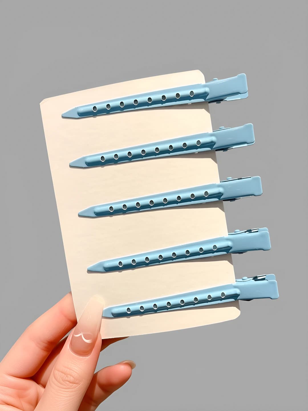 Classic clip [Blue] 5 pcs