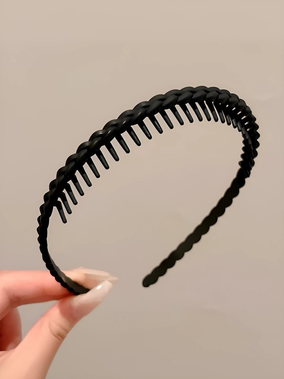 Classic black - braid style