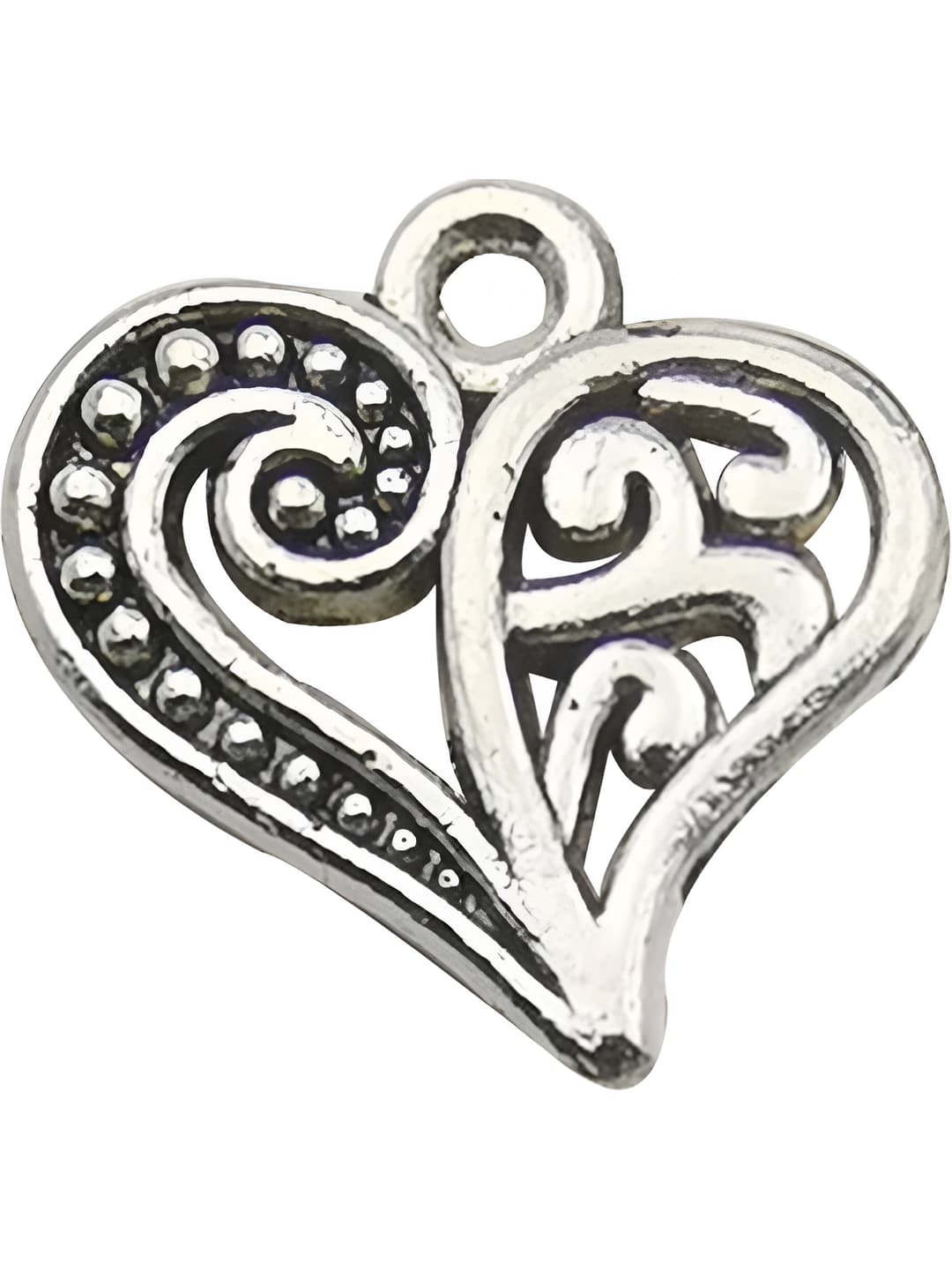 1 pc apricot heart cutout 13x12mm-0.8g-13340