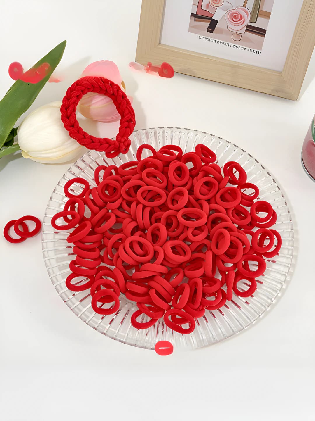 27# Red 100 pcs - diameter 2 cm