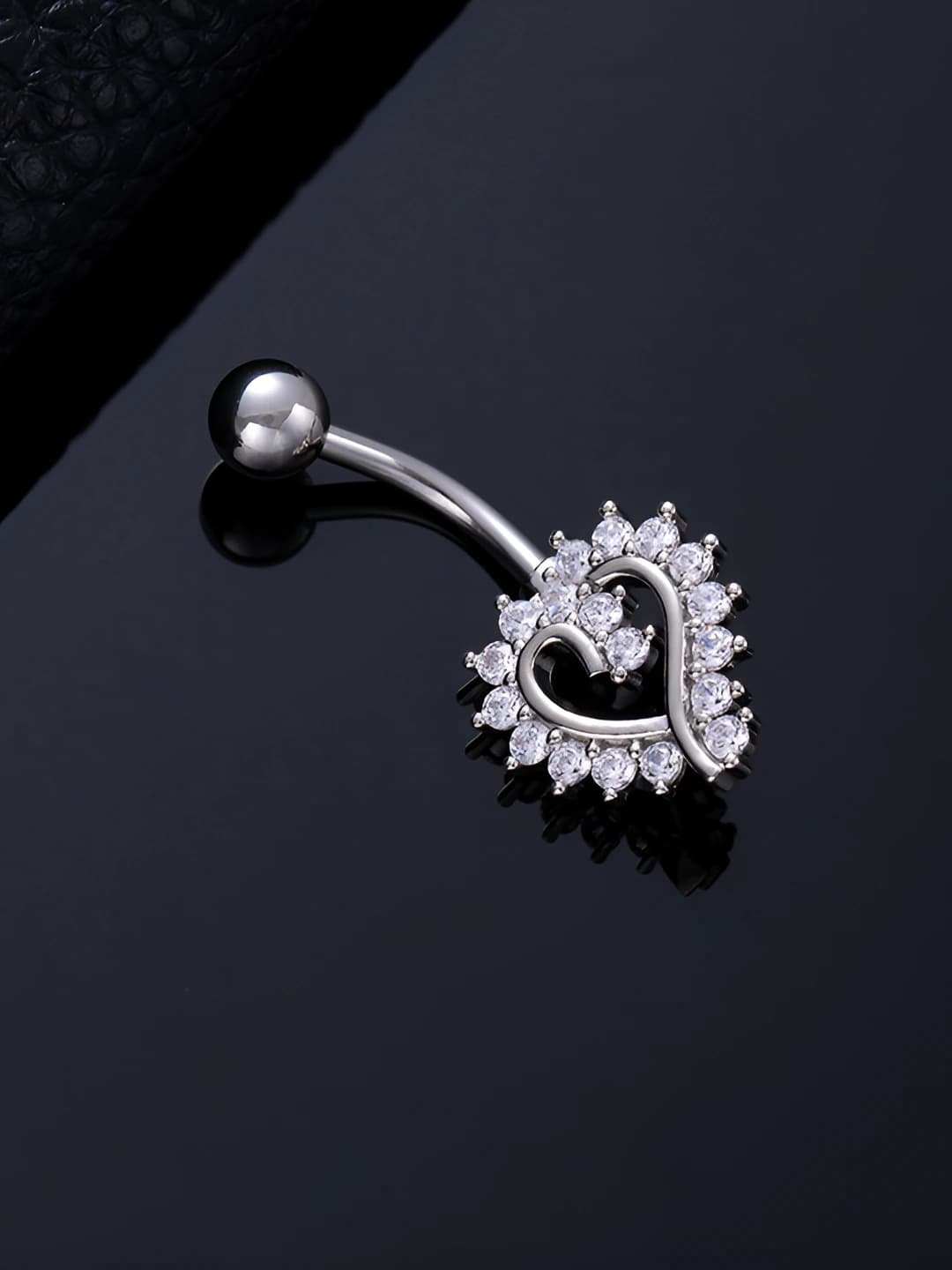 Silver, small heart