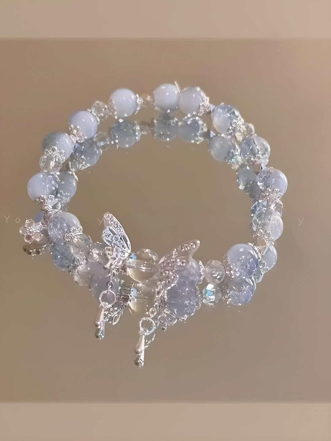 Starry sky butterfly bracelet