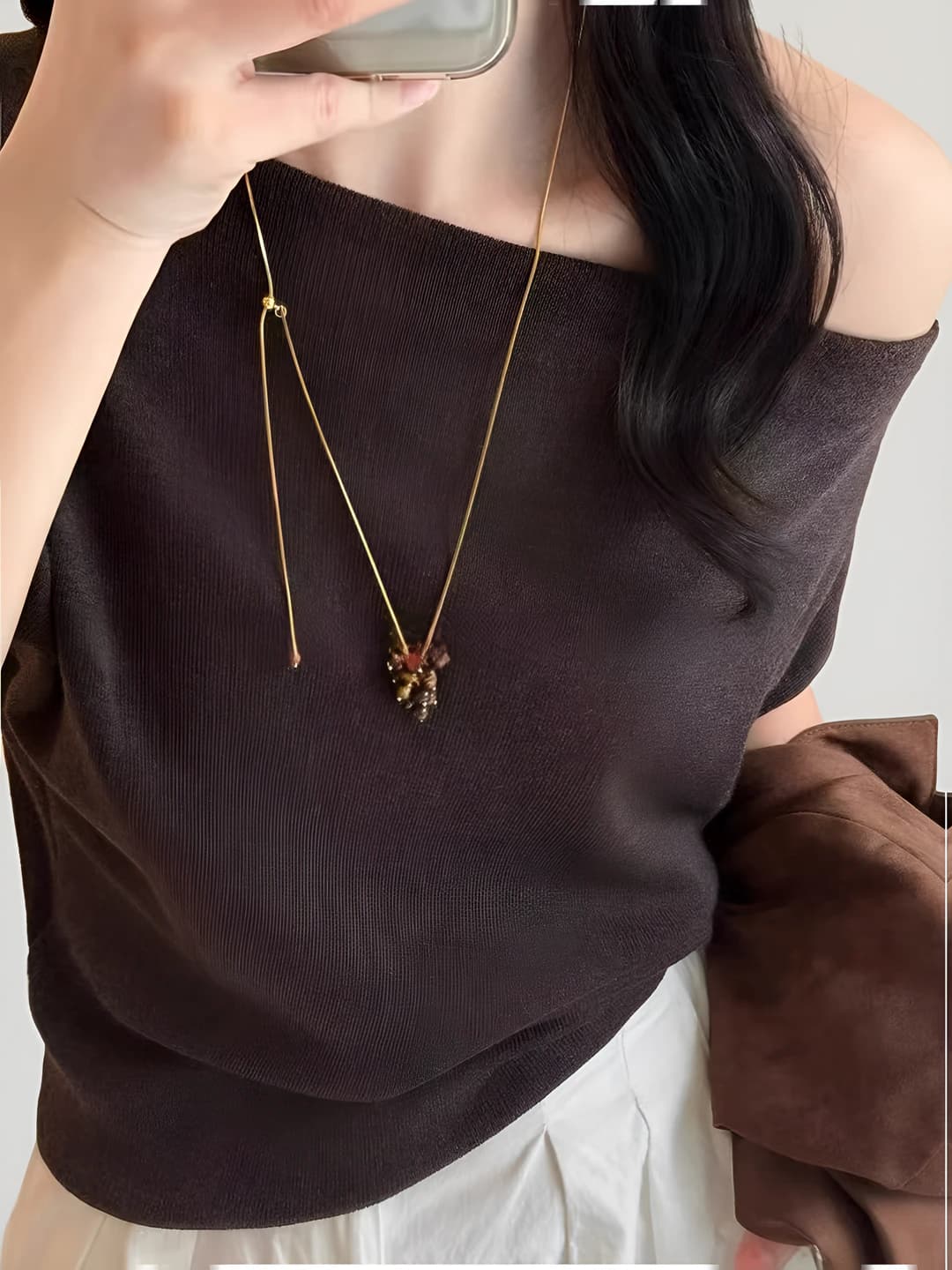 Tiger eye uzum chiziqli zanjir