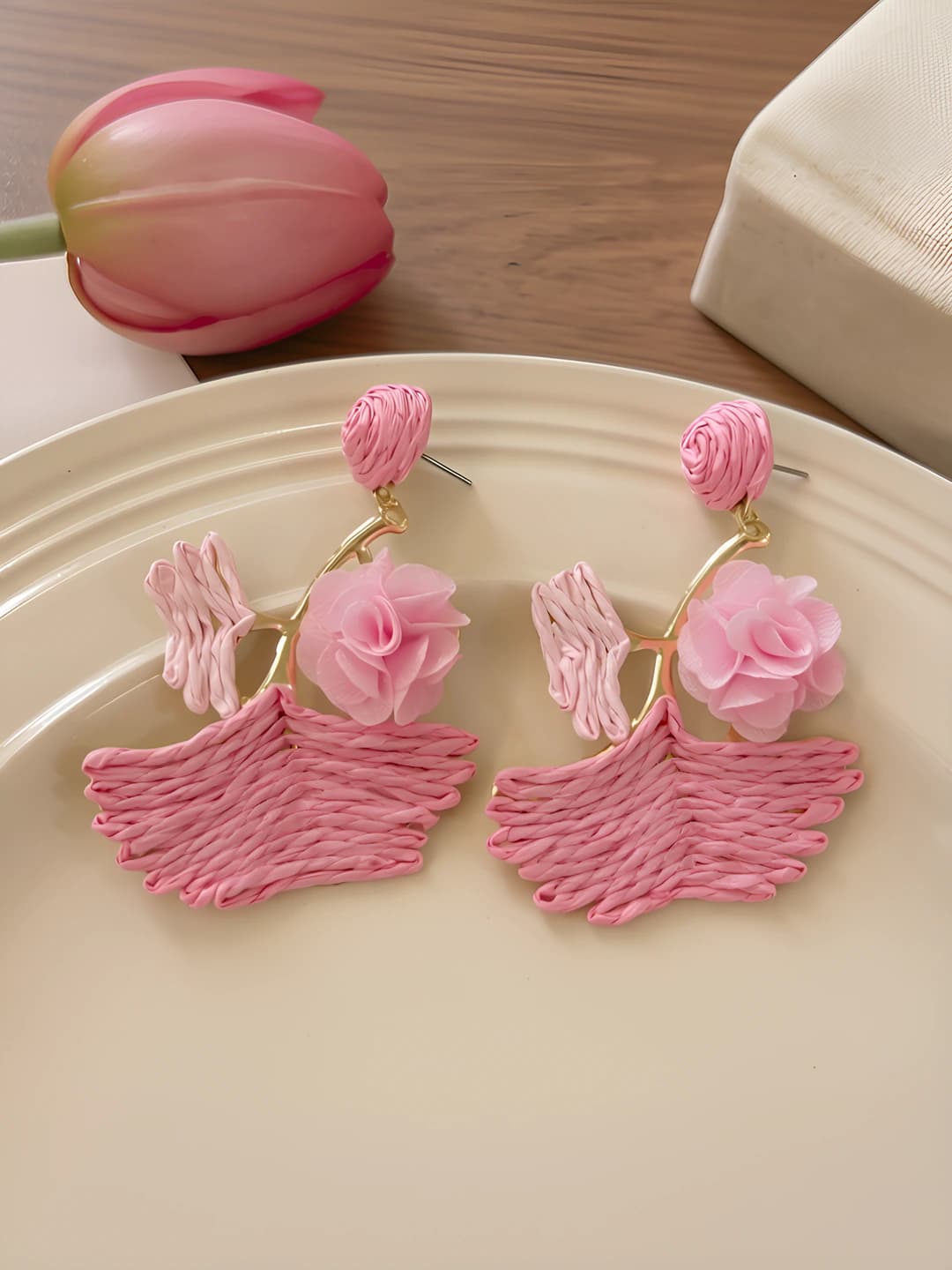 Pink, ginkgo, ~6.3 cm