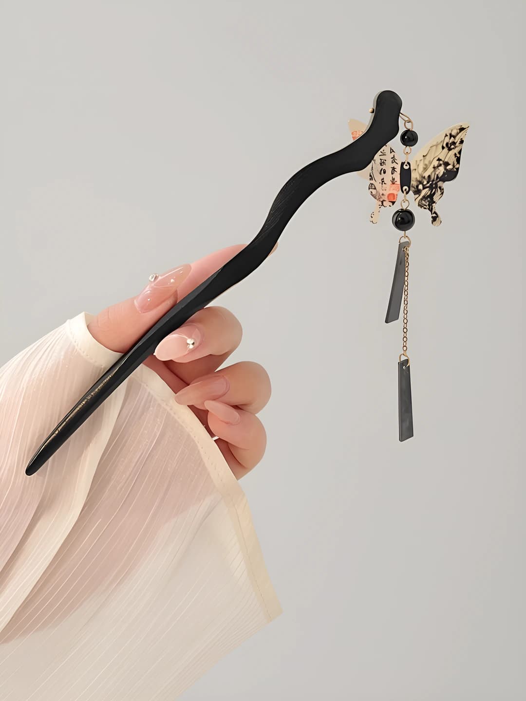 3# Teardrop butterfly hairpin