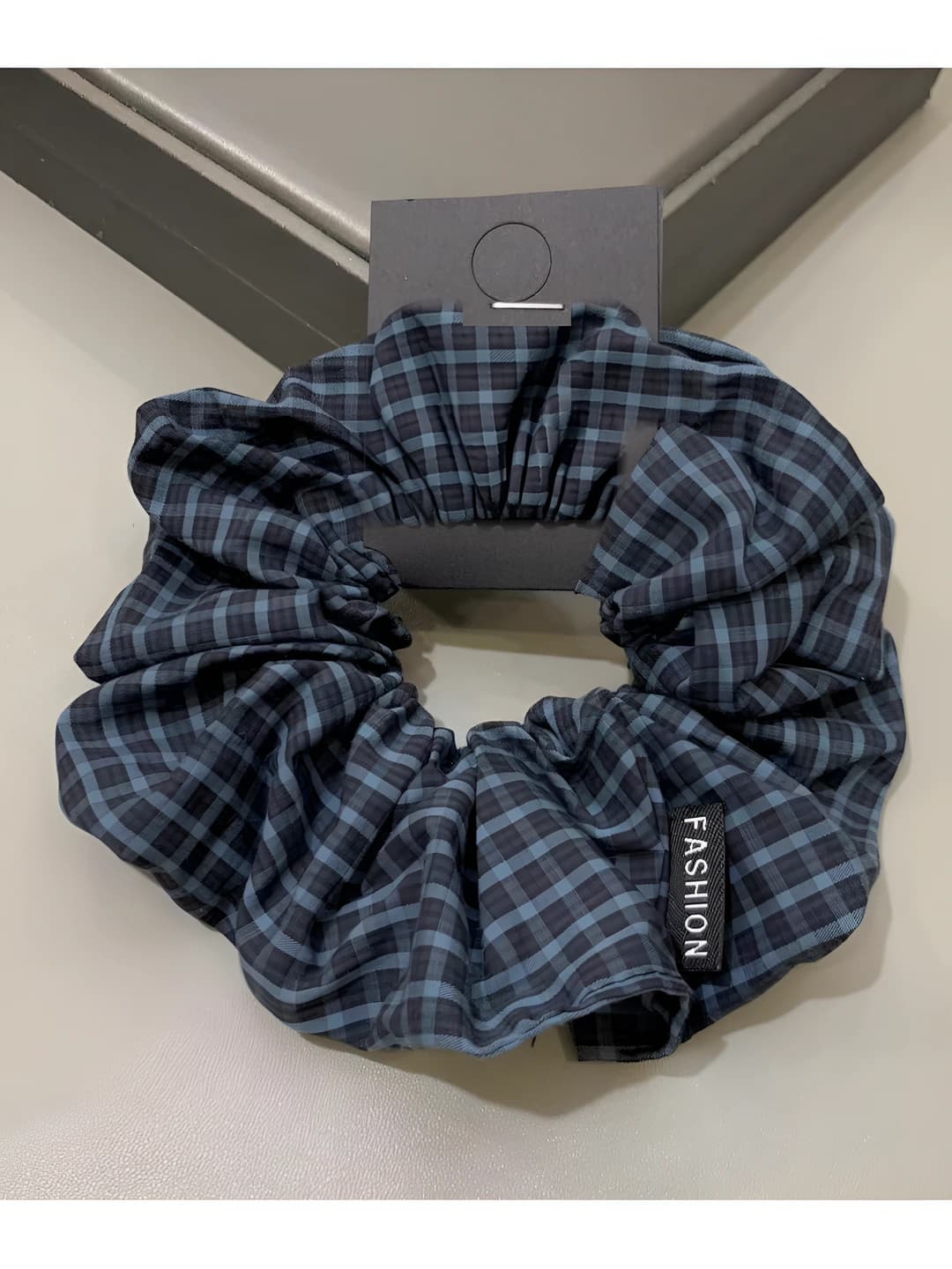 Blue plaid, 15 cm