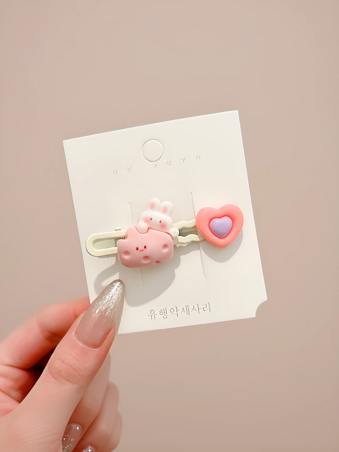 10# Rabbit heart clip, 6 cm