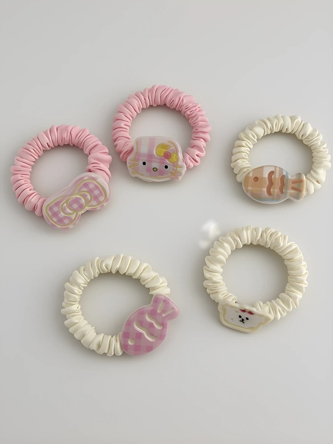 5-piece set, cartoon fish, cotton