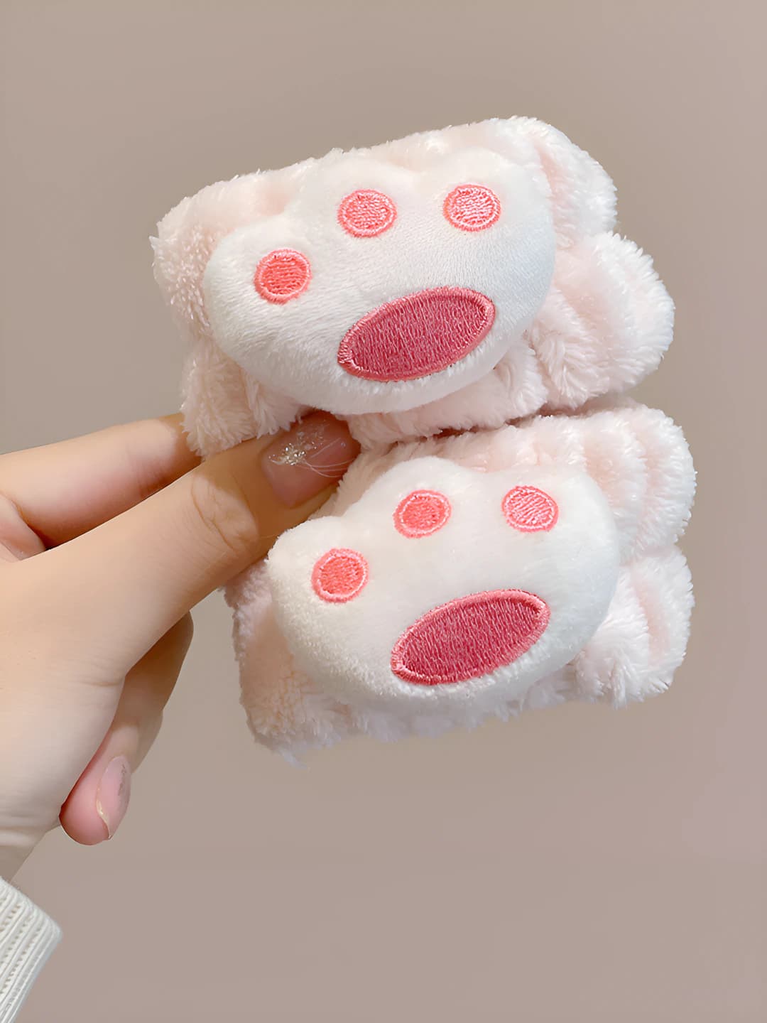 Розовая кошачья лапа, 1 пара