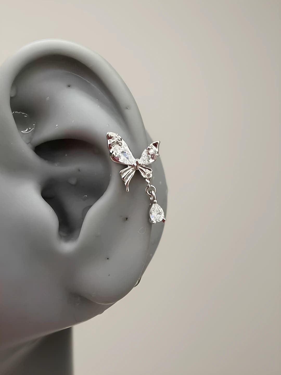A006801 & белое золото & 0.8*6mm