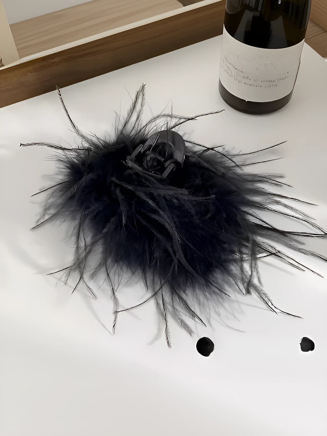 Black, extra large, 11 cm